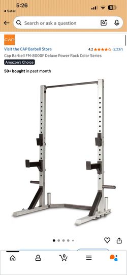 CAP Squat/bench and pull up rack