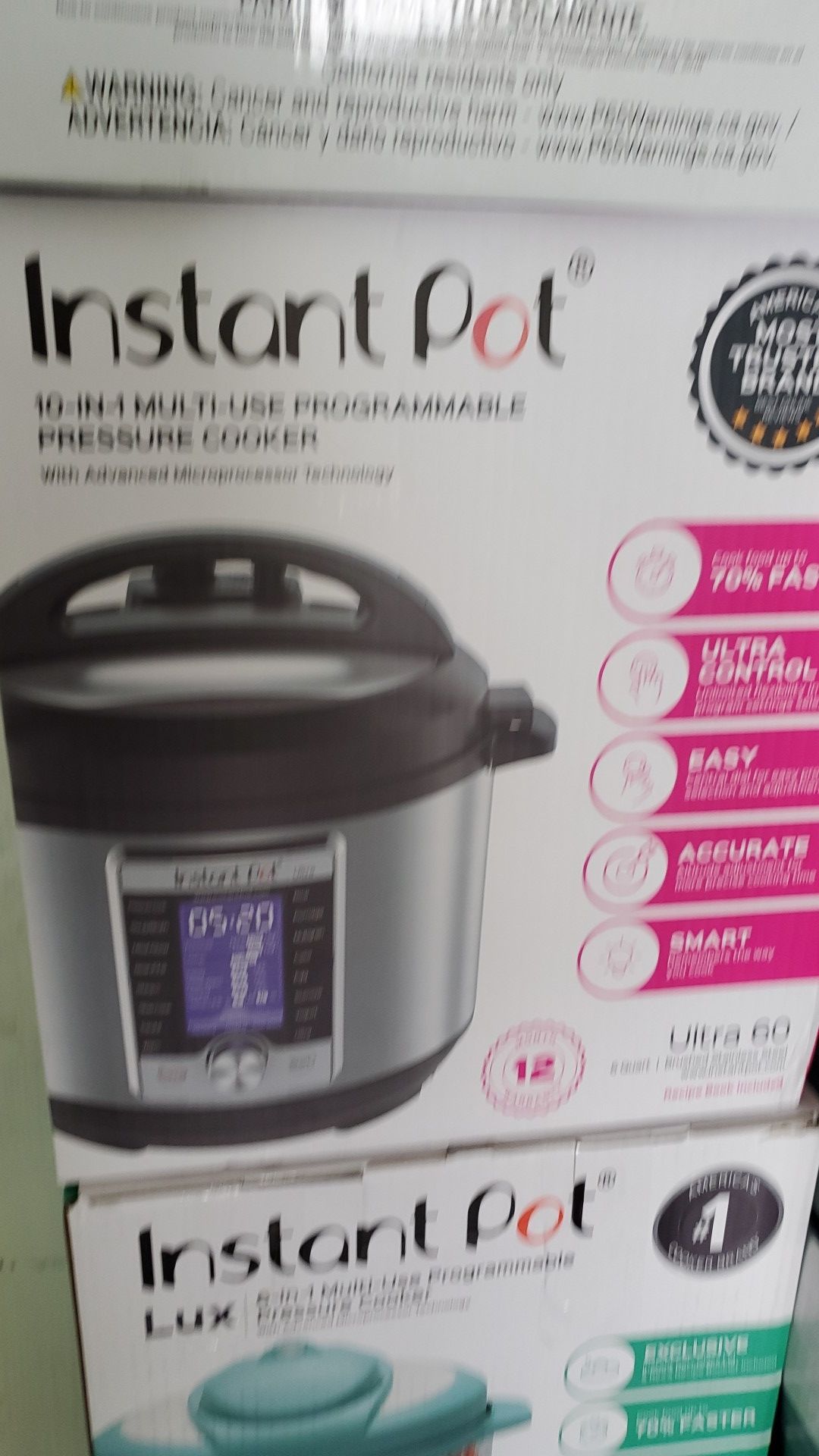 Instant pot ultra 60