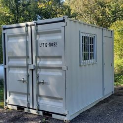 12ft Shipping Container Shed