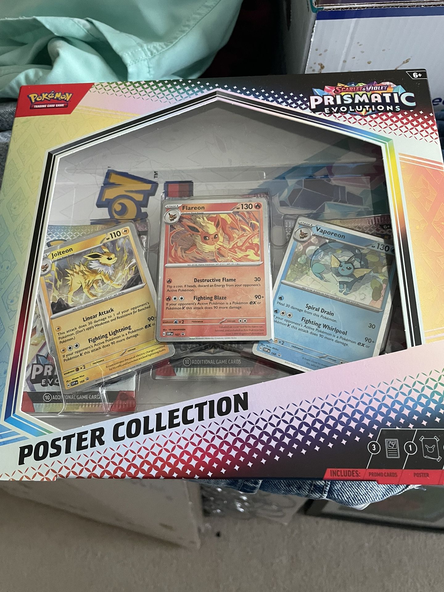 Pokemon Prismatic Evolutions Poster Collection 
