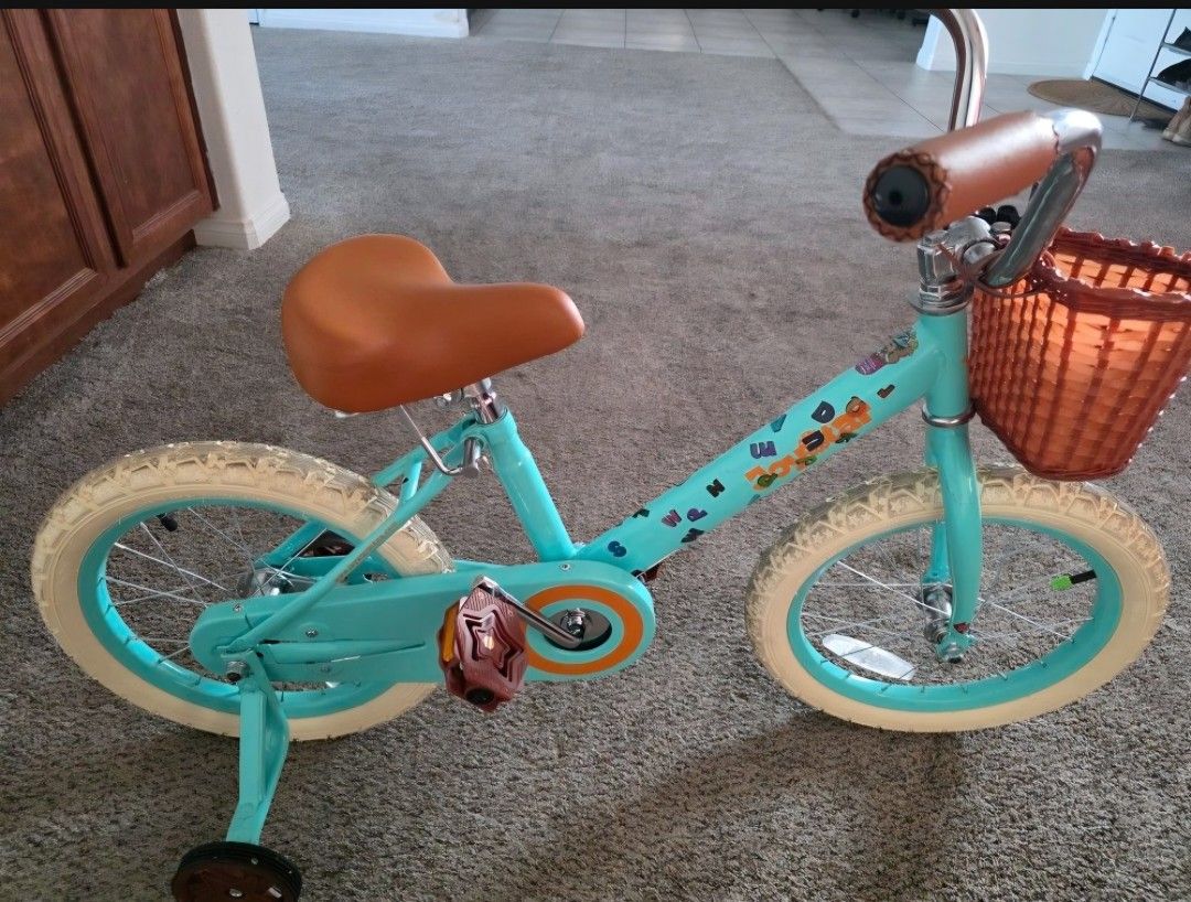Kids Bike with Basket