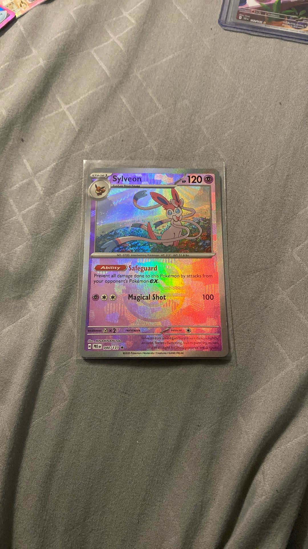 Sylveon Master Ball Prismatic Evolutions
