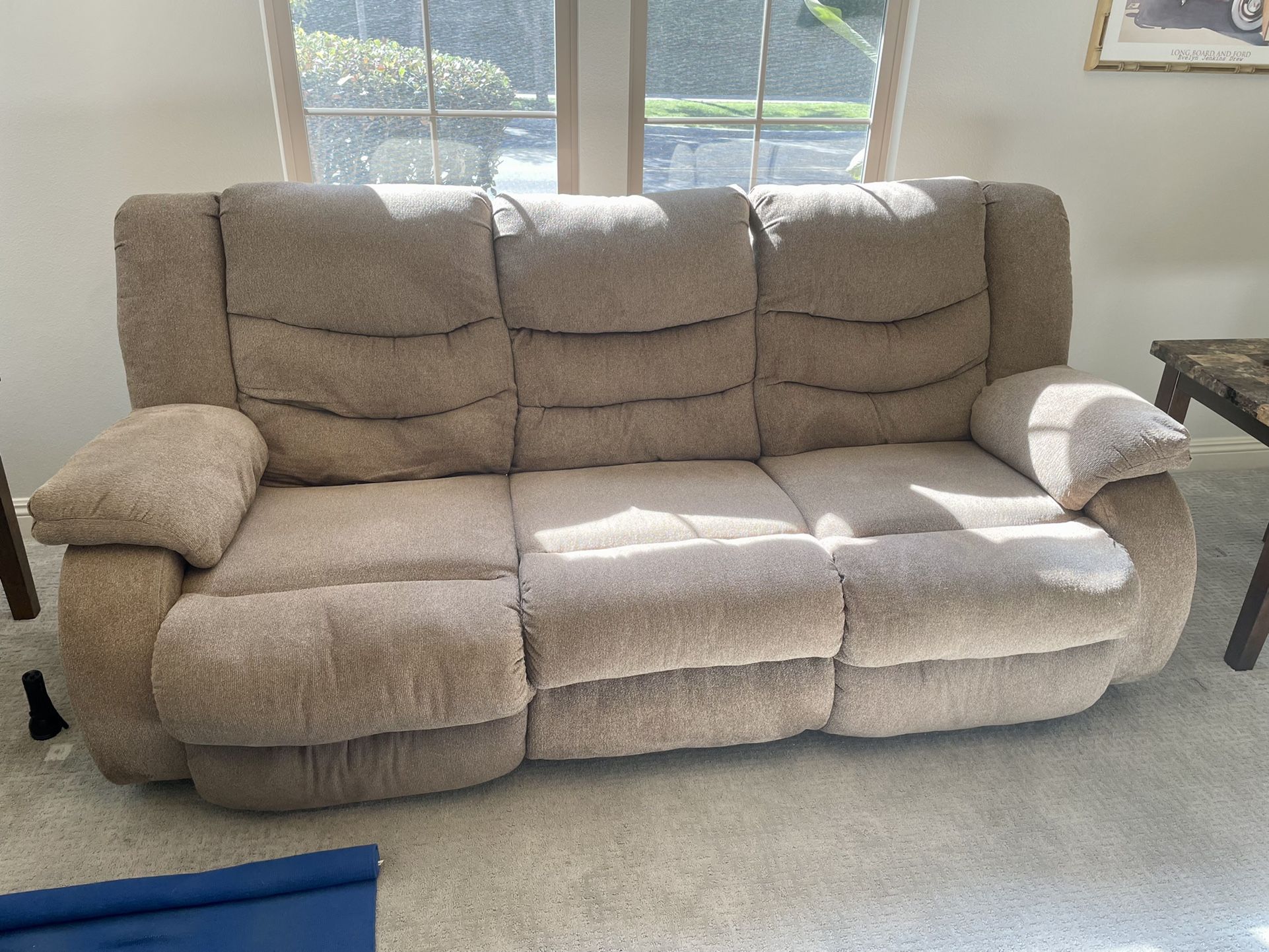 Dual Reclining Couch And Love Seat for Sale in Irvine, CA OfferUp