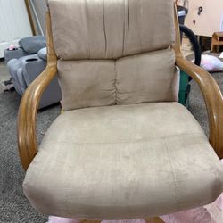 Faux Suede Office Chair