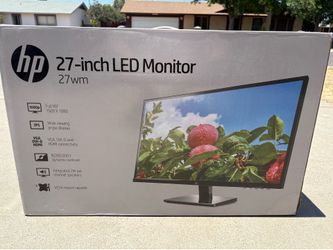 27in LED HP Monitor