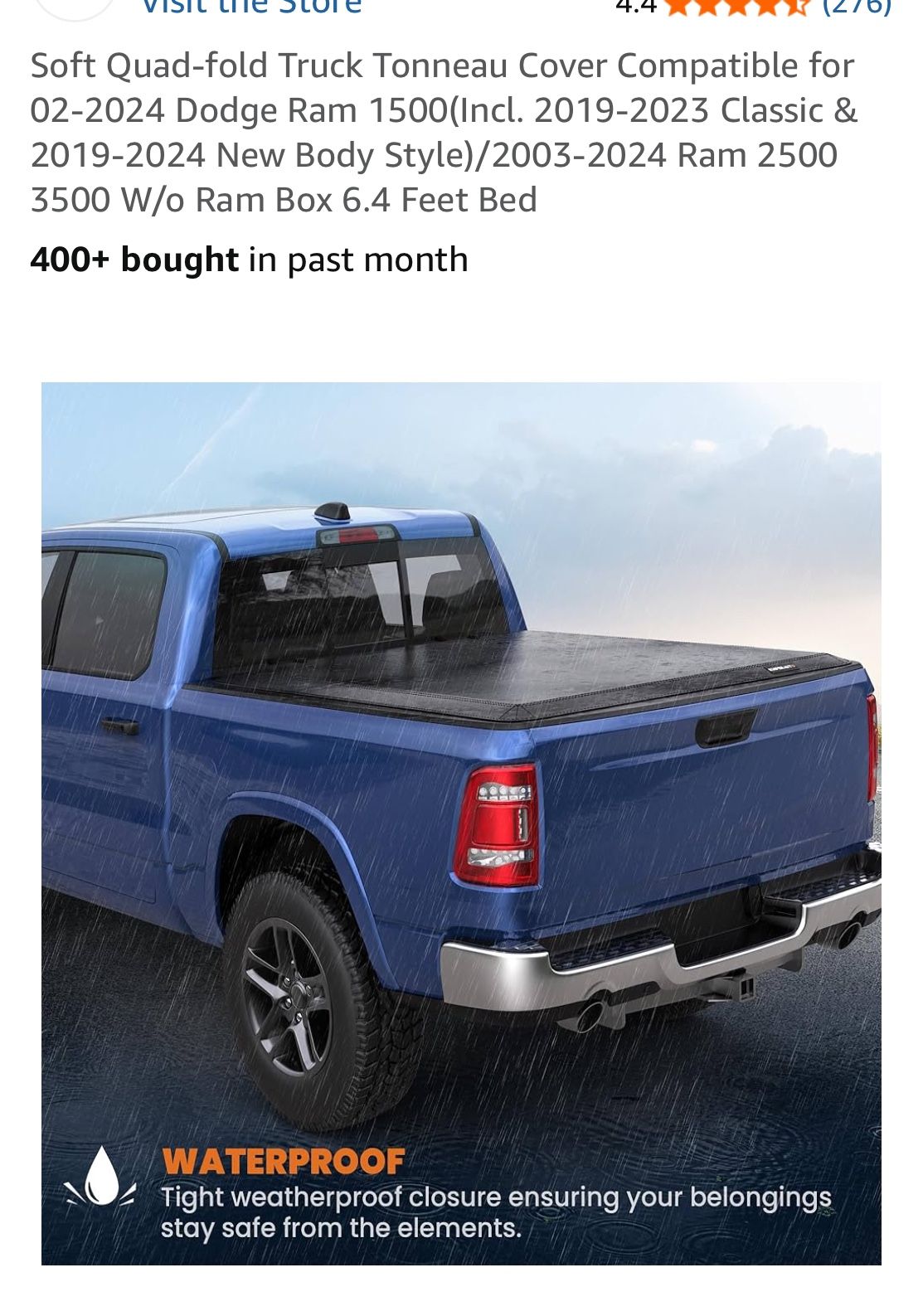 Tonneau Bed Cover