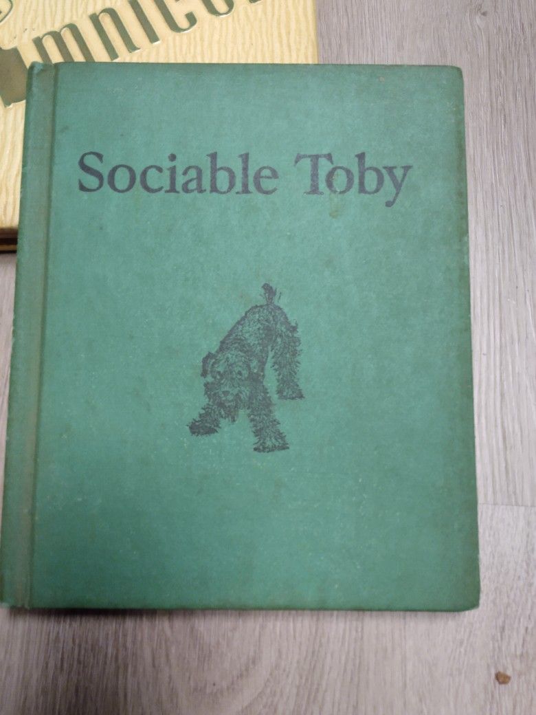 Vintage Sociable Toby 1956 Hardcover Book