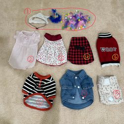 Selling Dog Clothes & Hanger