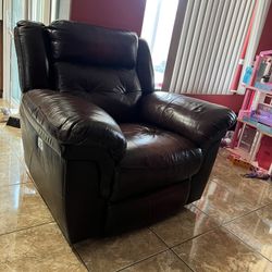 Leather Recliner 