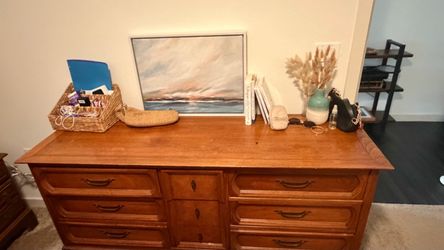 Wood dresser