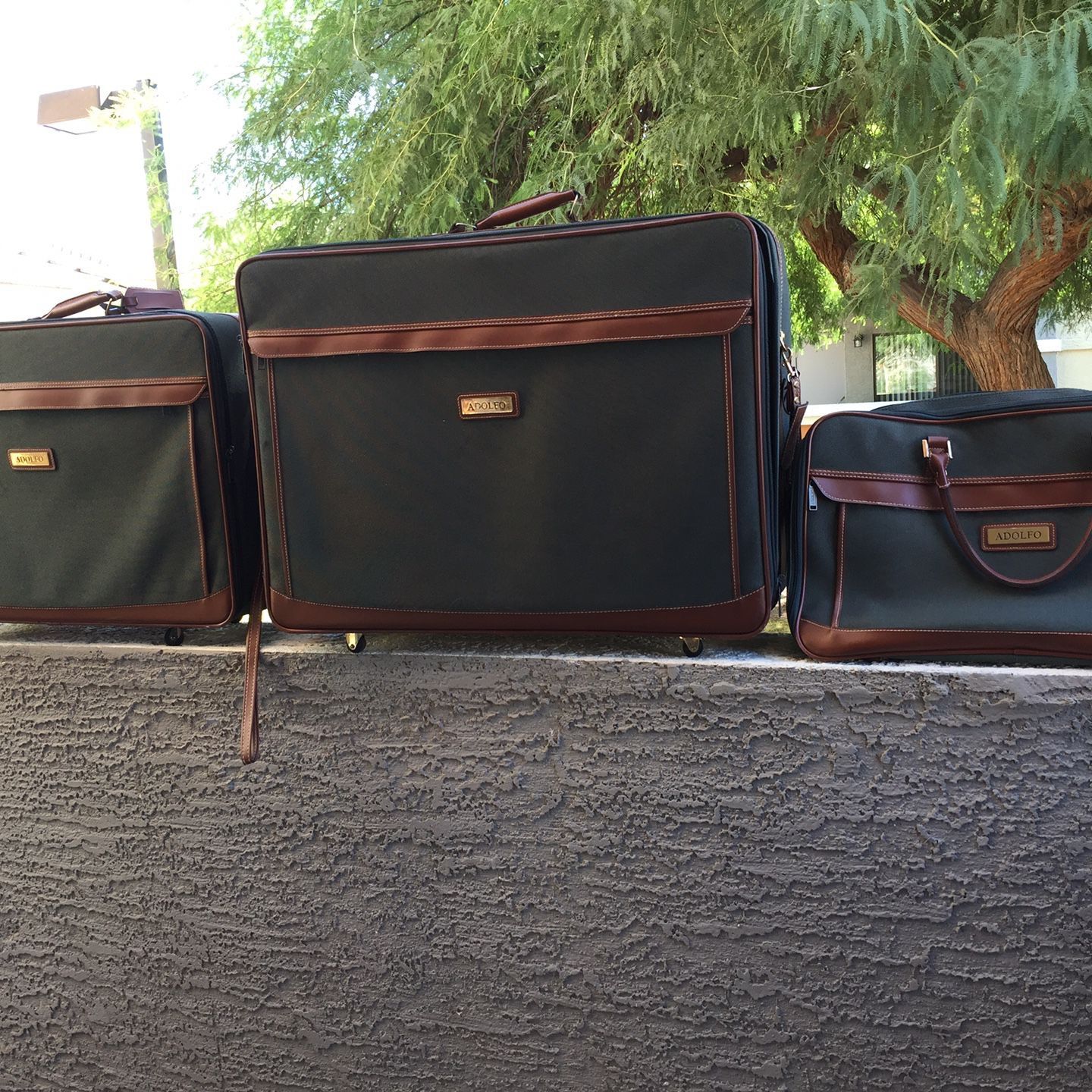 Adolfo luggage cheap