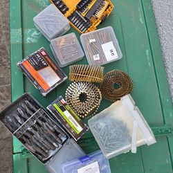 Nails, screws, drill bits ...