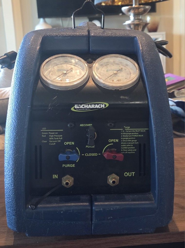 Bacharach Stinger 2000 Refrigerant Recovery