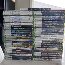 Huge Xbox 360 Game Lot-Over 40 Title-Sports, Action. Lego +more