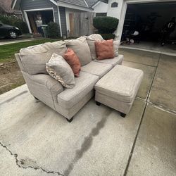 3 Piece couch set with automan