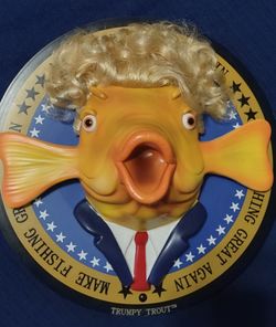 Trumpy Talking Motion Activated Trout