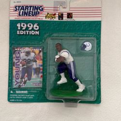 1996 Kenner Starting Lineup Marshall Faulk Indianapolis Colts
