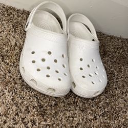 White Crocs