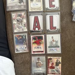 Baseball autograph Lot
