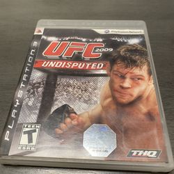 ufc 2009 undisputed for ps3