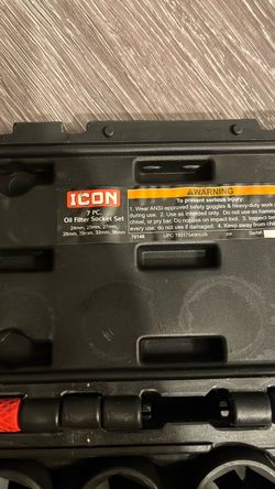 ICON 7 PC Oil Filter Socket Set