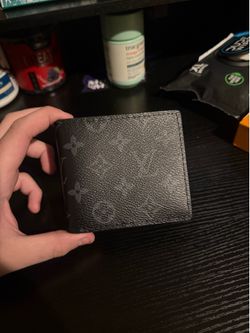 Black and grey wallet