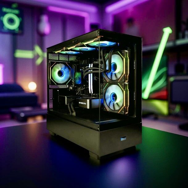 Hyper Cyber Rage Y-56 BLK | Intel Core i5-14600K | NVIDIA GeForce RTX 5060 | Gaming PC
