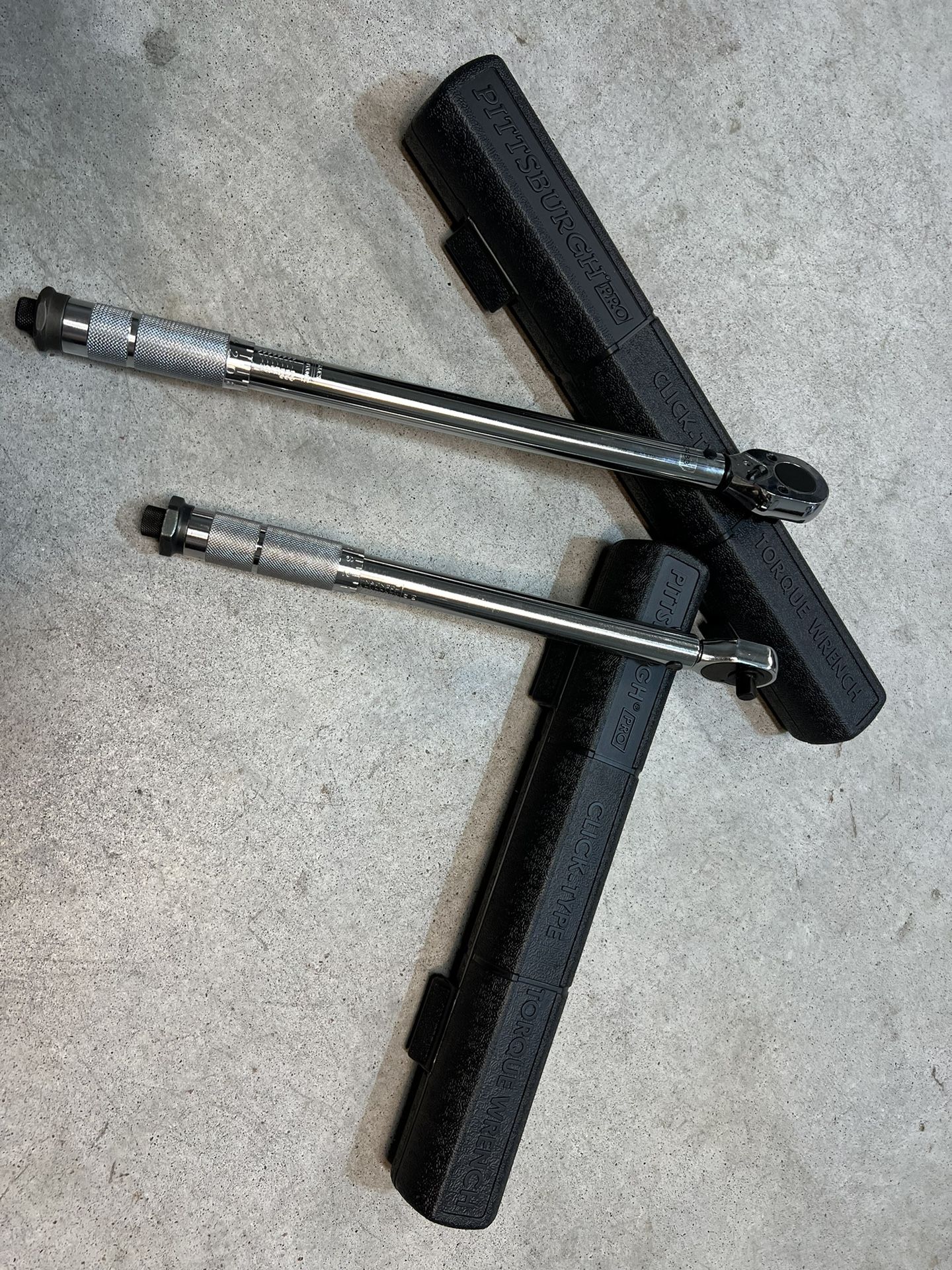 Two Pittsburgh Pro Torque Wrenches