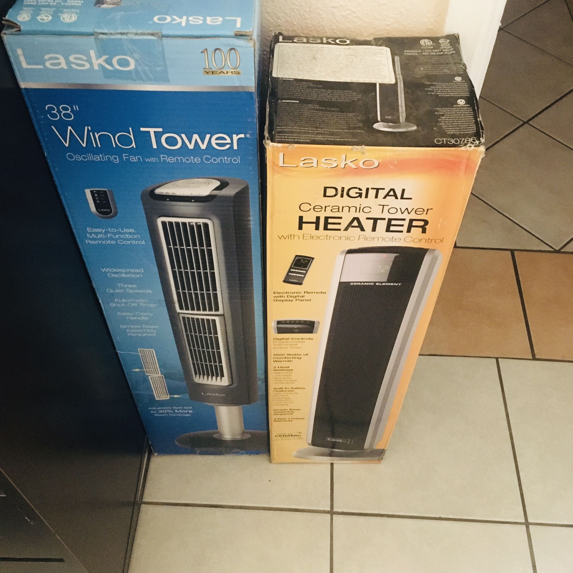 Heater And Wind Tower