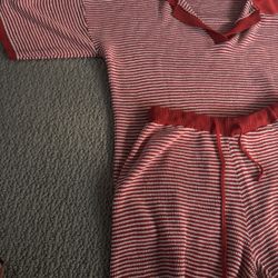 Red Stripped Set 
