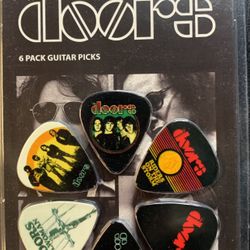 New The Doors set of 6 collectible guitar picks 