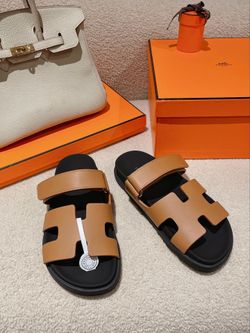 Hermes Men’s Slides With Box 2026 New