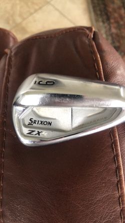 Srixon ZX4 RH 9 iron KBS Tour Lite steel stiff shaft golf Pride grip