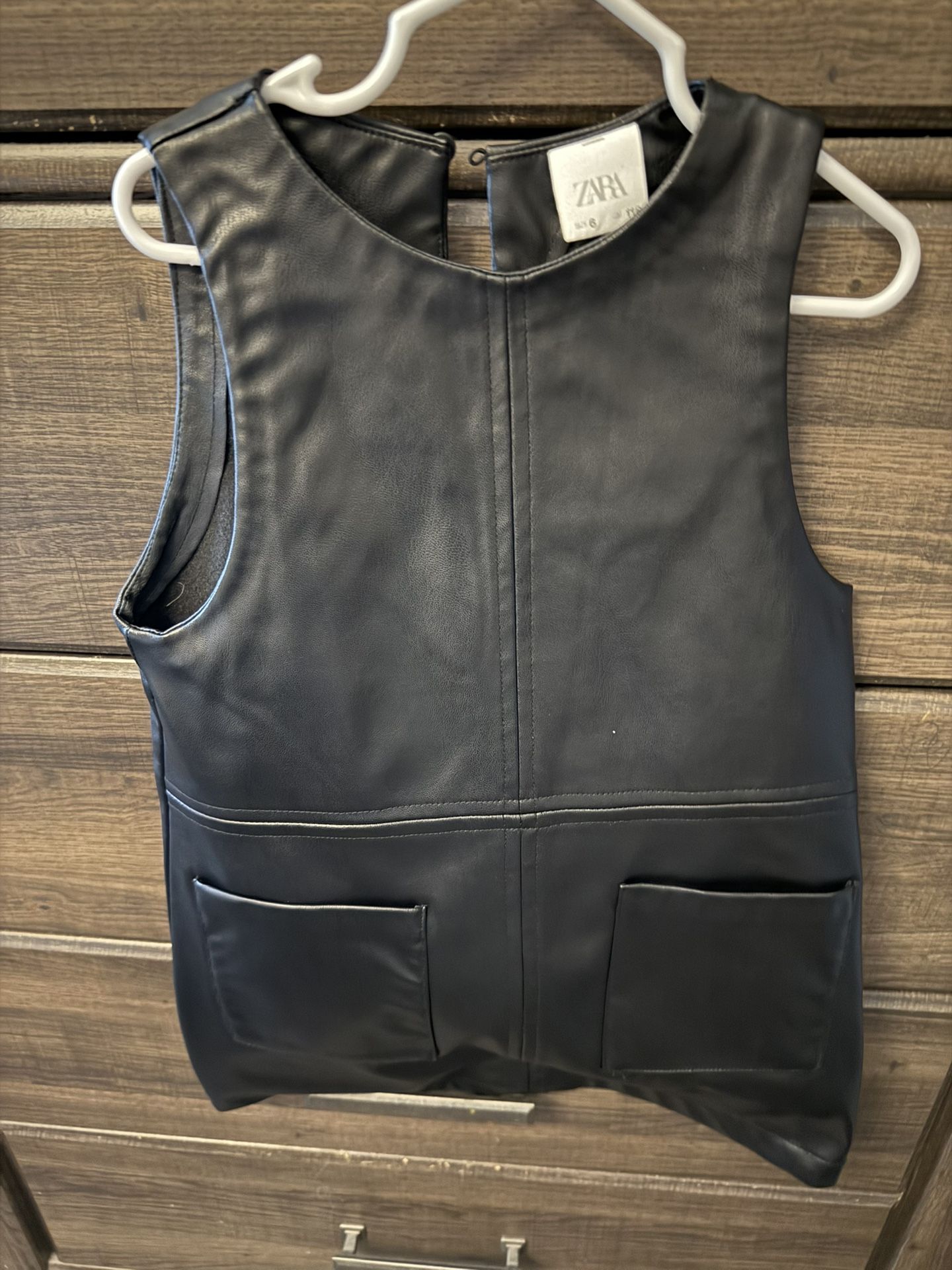 Pleather Zara Dress