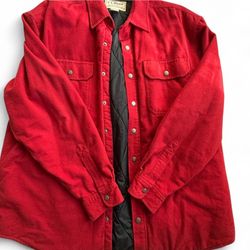 L.L Bean Red Jacket 