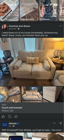 Couch/loveseat