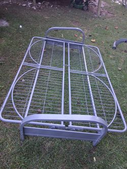 Nice Clean metal futon bed frame