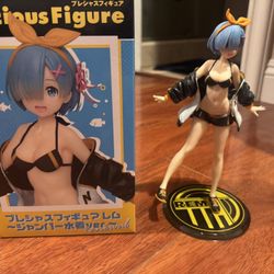 Re: Zero - Starting Life in Another World Precious Figure Rem (Jumper Swimsuit Ver.) Renewal Edition Figure