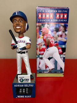 Adrian Beltre Texas Rangers 2018 Home Run Counter Bobblehead SGA w/ Box