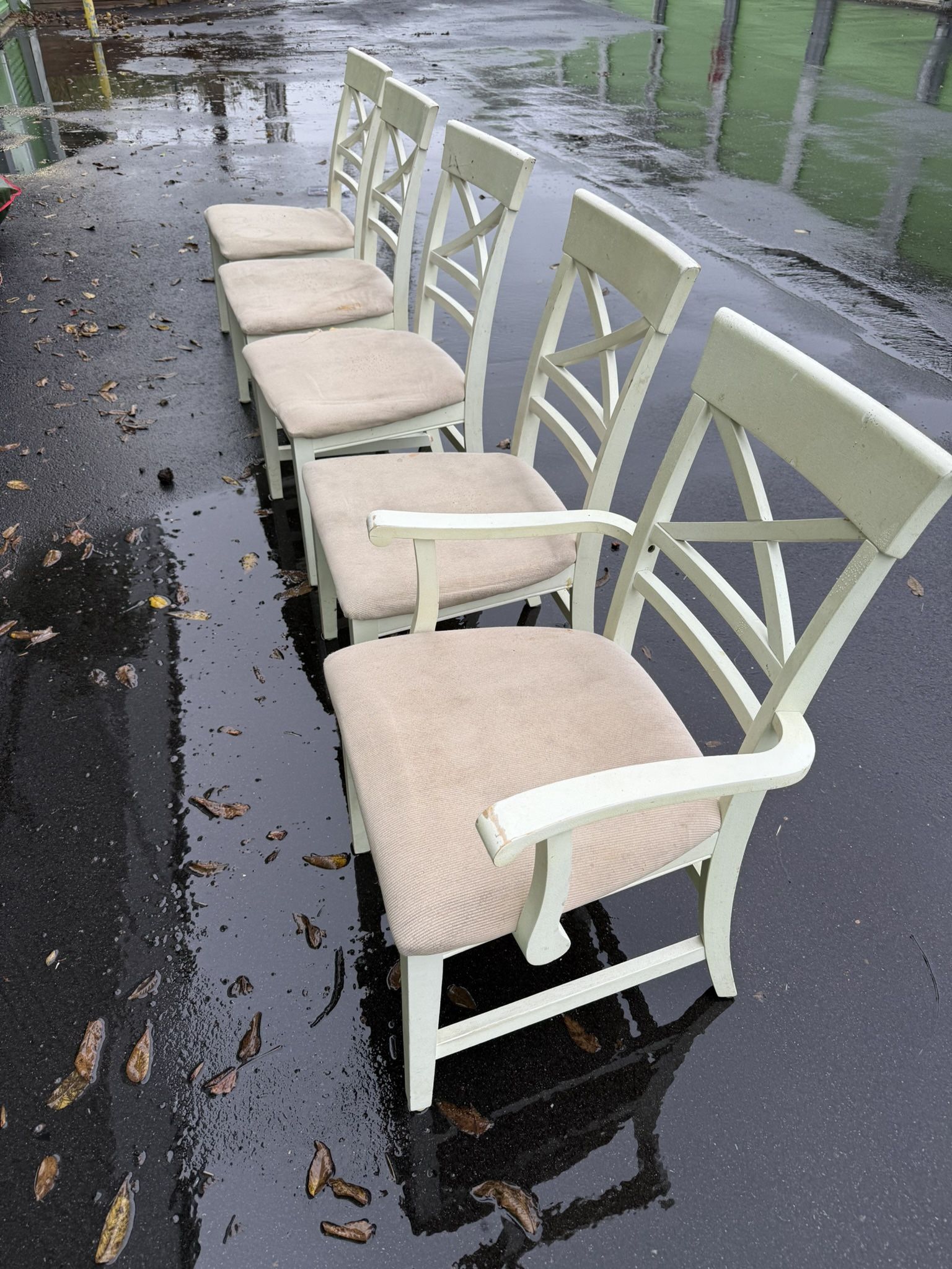 Set of 5 Dining Chairs