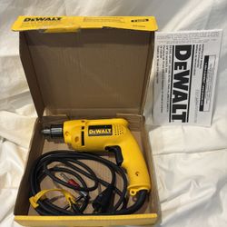 Dewalt D21002 Heavy Duty Drill, 120 V, 6 A, 480 W, 3/8" Keyed Chuck
