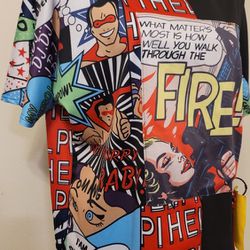 Comic Book Tunic Shirt/Dress