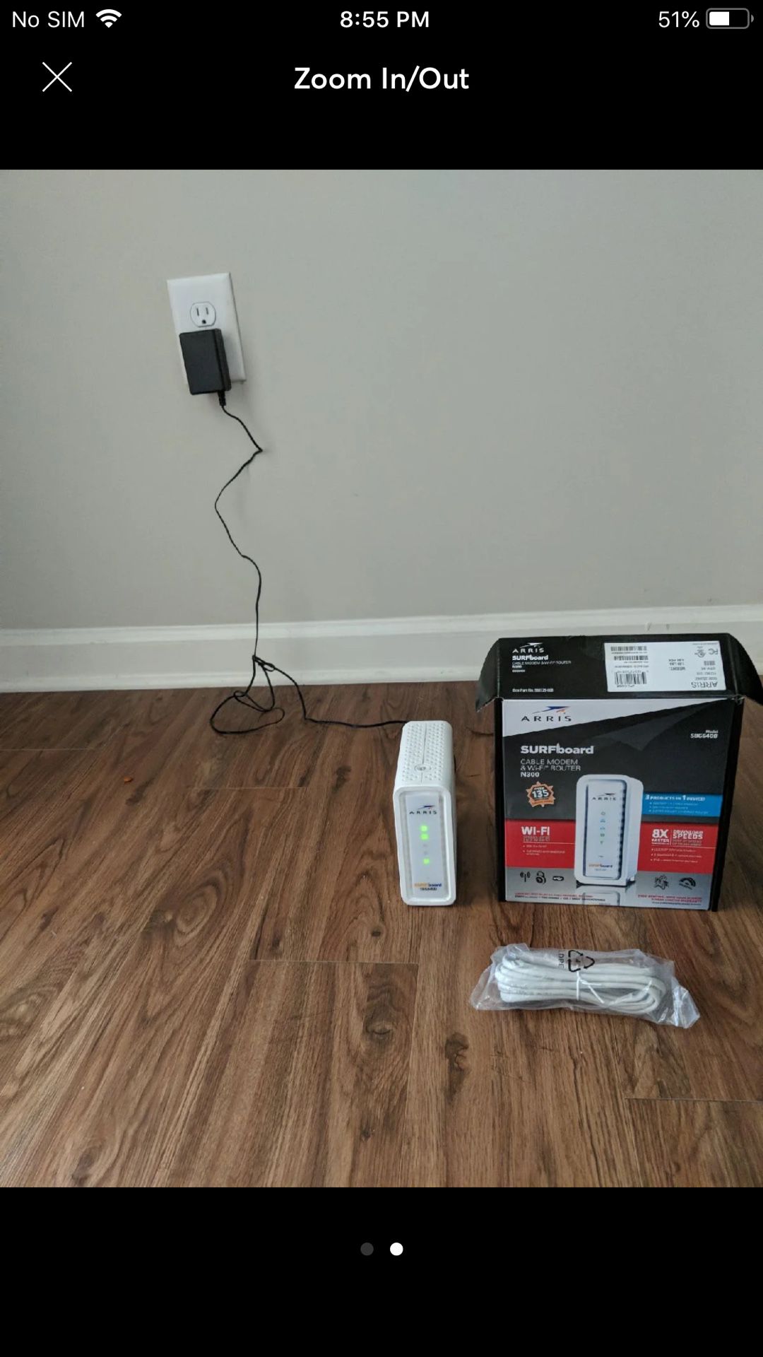 ARRIS N300 Cable Modem & WiFi Router
