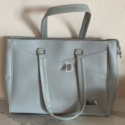  Bella Russo Light Grey Large Tote/Handbag New