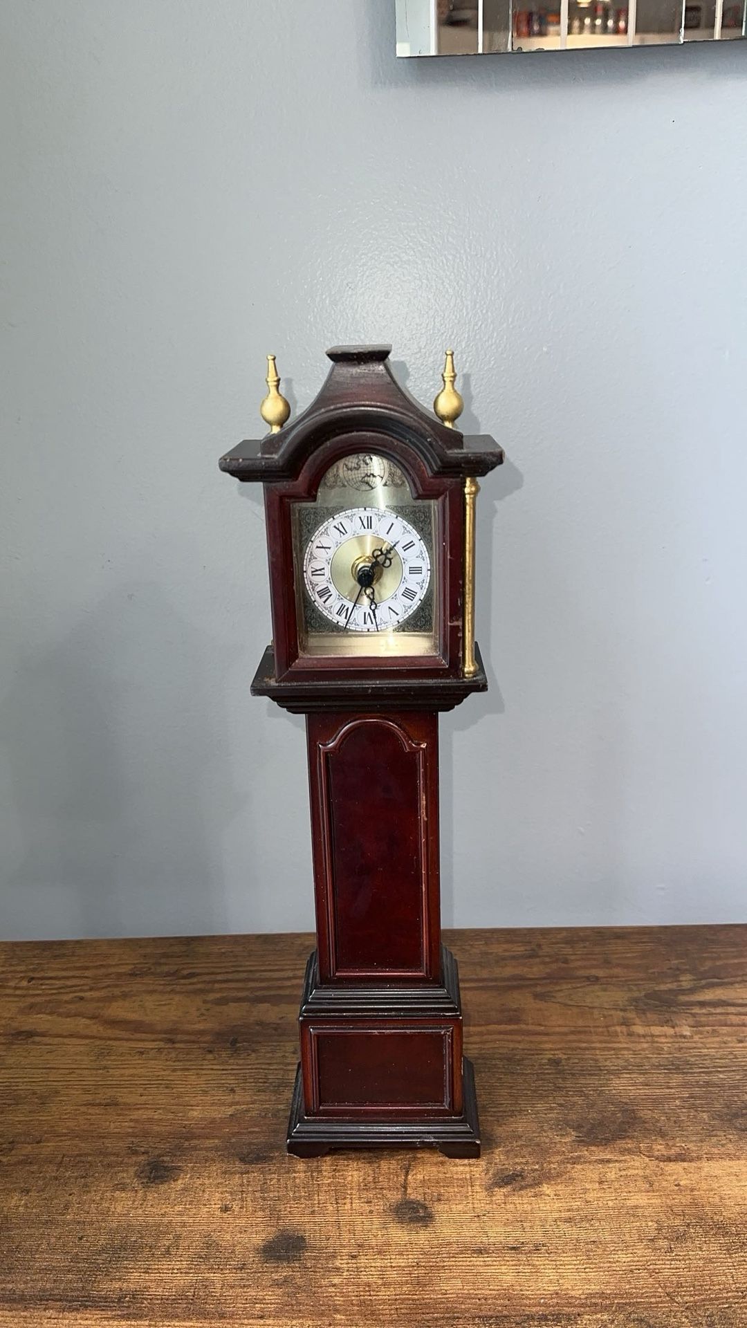 Vintage Mini Grandfather Clock