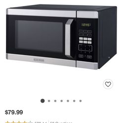 Black And Decker Microwave - In Box