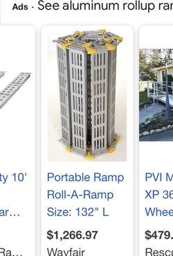 Roll a ramp