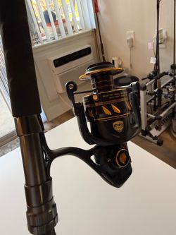 NEW PENN Saltwater fishing pole & reel COMBO
