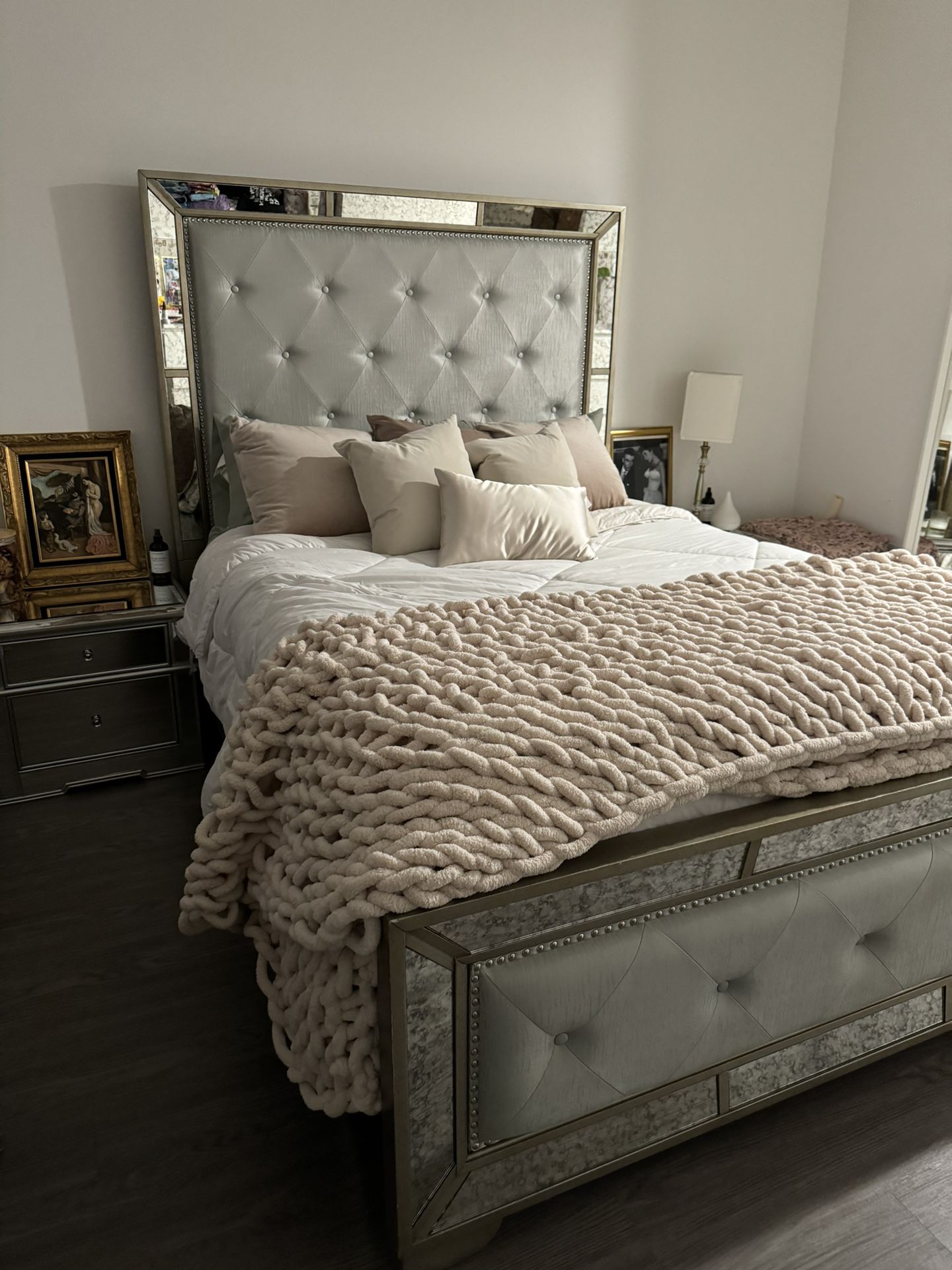 Silver Bedroom Set