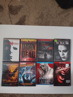 Horror DVD Lot of 8 Movies
